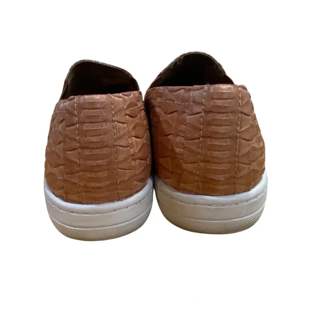 Sundance Tooled Vegan Leather Slip On Shoes